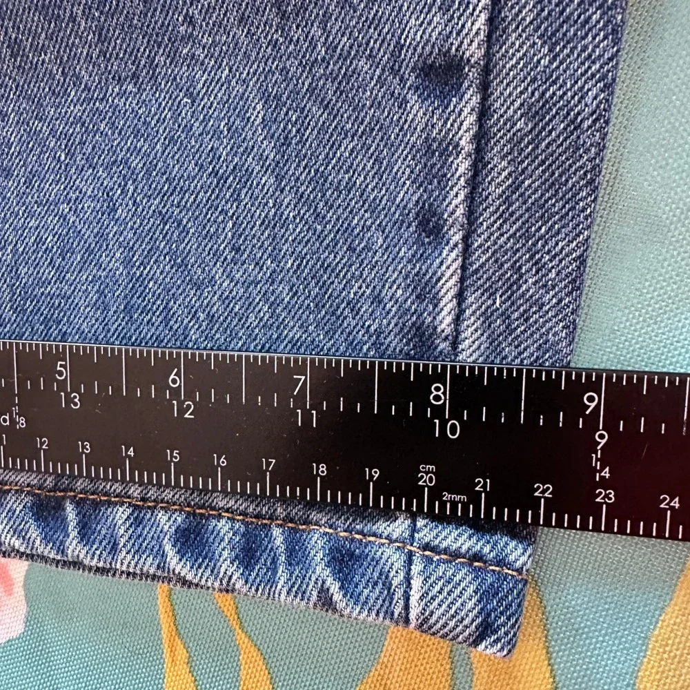 NWT Levi's 550 Jeans Mens 42x32 Blue Relaxed Fit Medium Wash Denim Red Tab